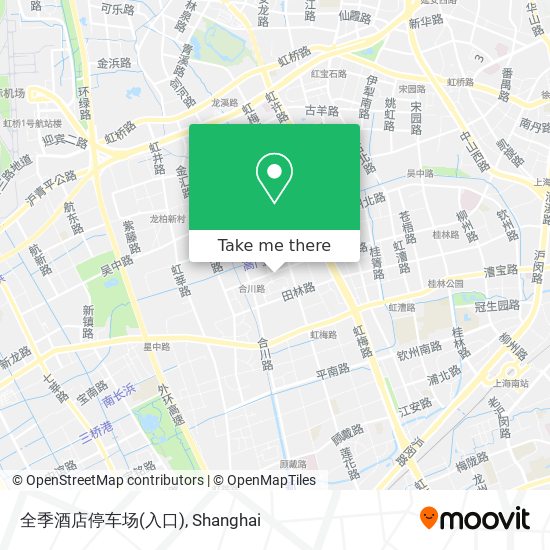 全季酒店停车场(入口) map