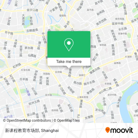 新课程教育市场部 map