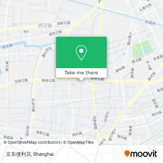 京东便利店 map