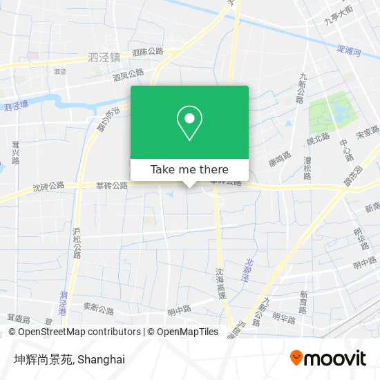 坤辉尚景苑 map