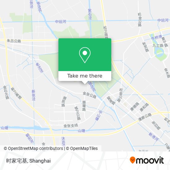 时家宅基 map