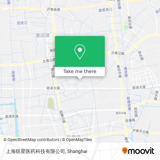 上海联星医药科技有限公司 map