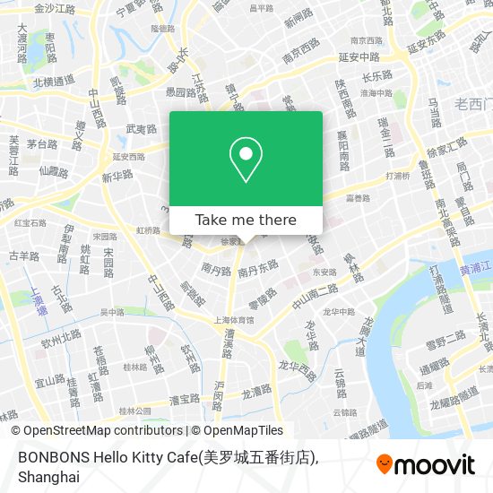 BONBONS Hello Kitty Cafe(美罗城五番街店) map