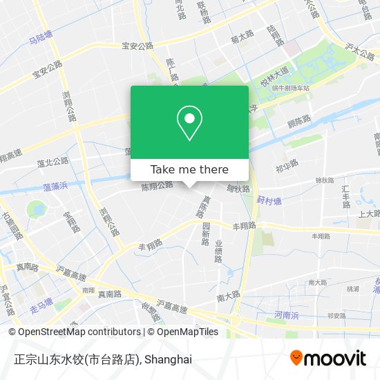 正宗山东水饺(市台路店) map