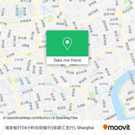 浦发银行24小时自助银行(徐家汇支行) map