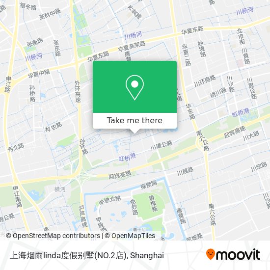 上海烟雨linda度假别墅(NO.2店) map