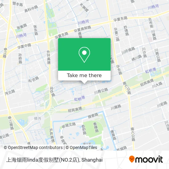 上海烟雨linda度假别墅(NO.2店) map