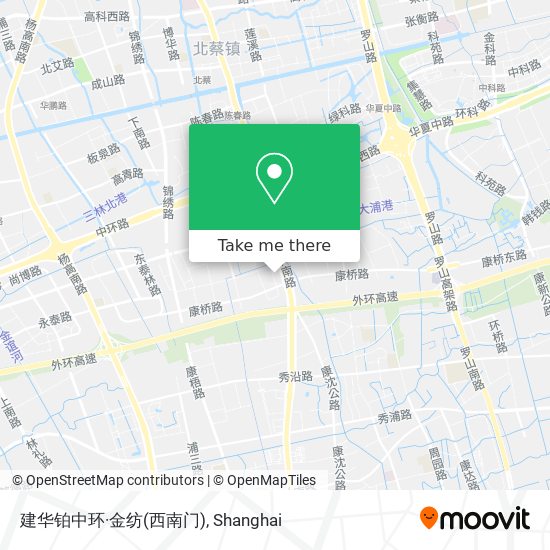 建华铂中环·金纺(西南门) map