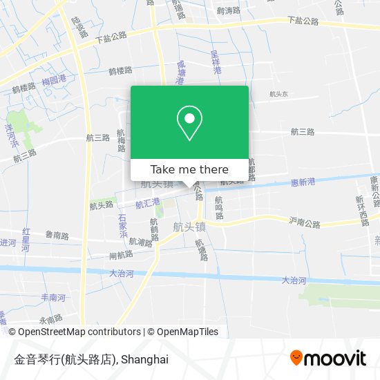 金音琴行(航头路店) map