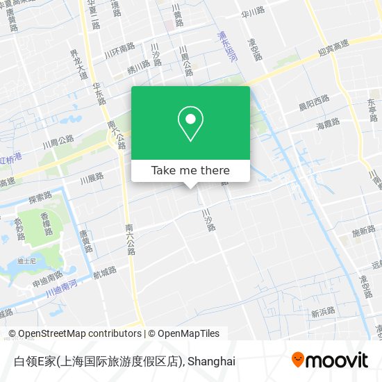 白领E家(上海国际旅游度假区店) map