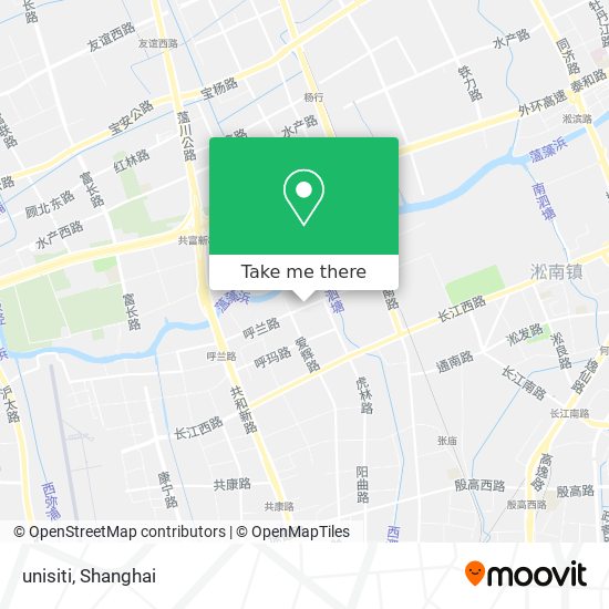 unisiti map