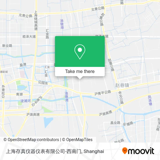 上海存真仪器仪表有限公司-西南门 map