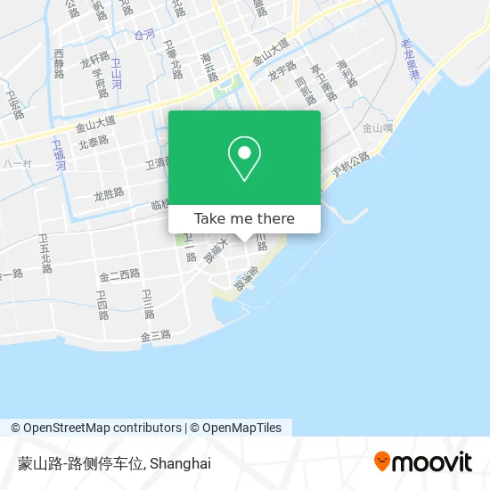 蒙山路-路侧停车位 map
