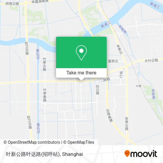 叶新公路叶达路(招呼站) map