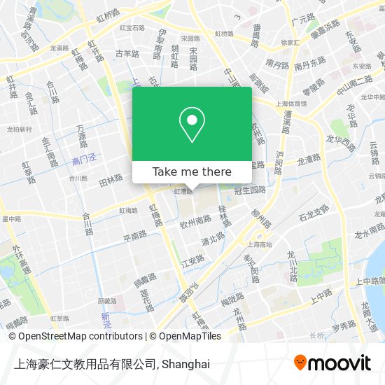 上海豪仁文教用品有限公司 map