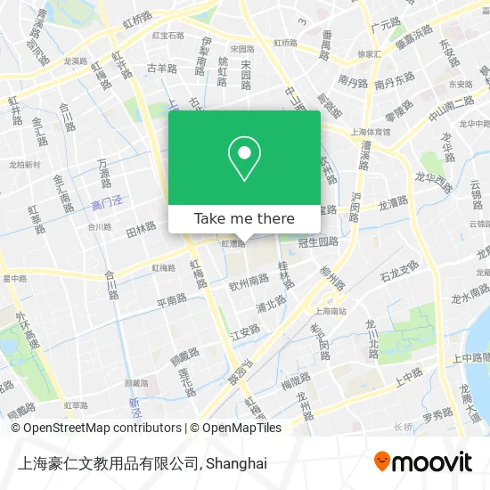 上海豪仁文教用品有限公司 map