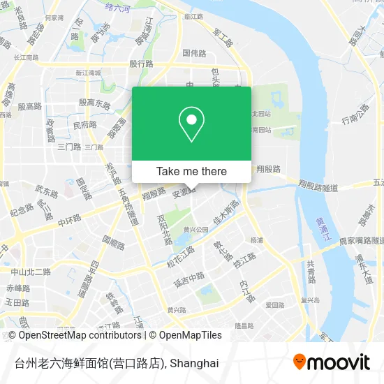 台州老六海鲜面馆(营口路店) map