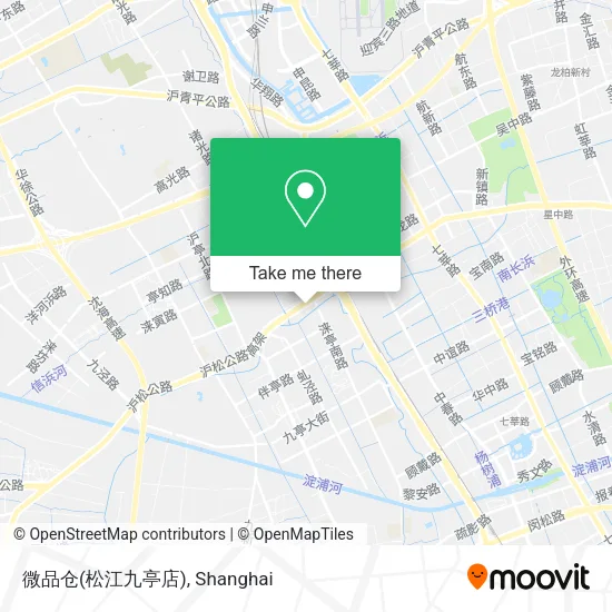 微品仓(松江九亭店) map
