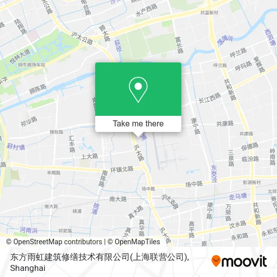 东方雨虹建筑修缮技术有限公司(上海联营公司) map