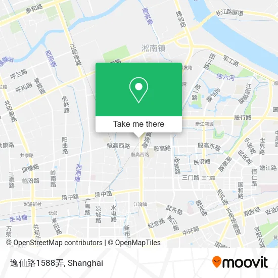 逸仙路1588弄 map
