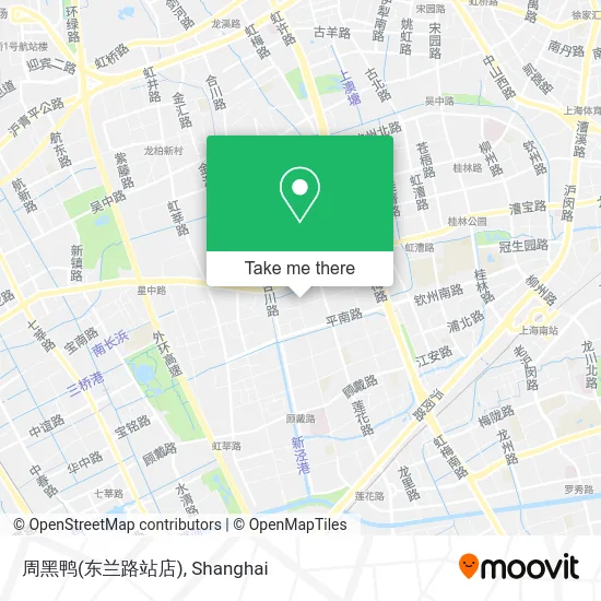 周黑鸭(东兰路站店) map