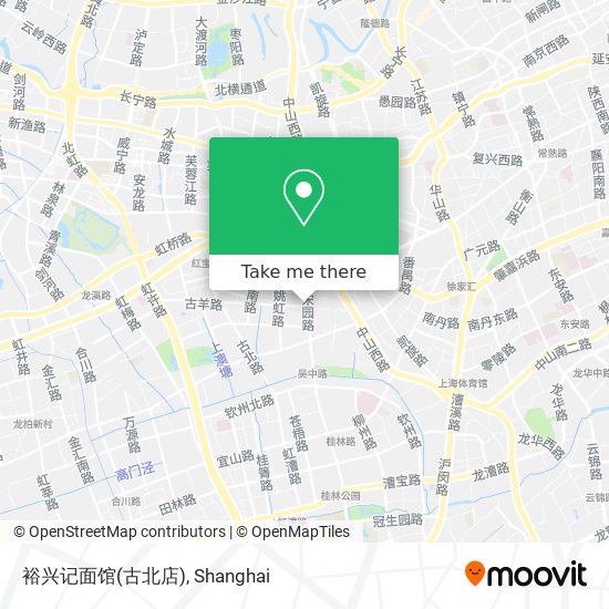 裕兴记面馆(古北店) map