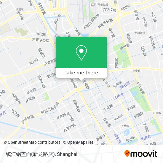 镇江锅盖面(新龙路店) map