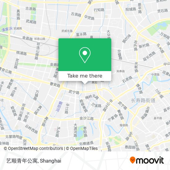 艺顺青年公寓 map