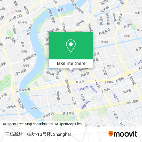 三杨新村一街坊-13号楼 map