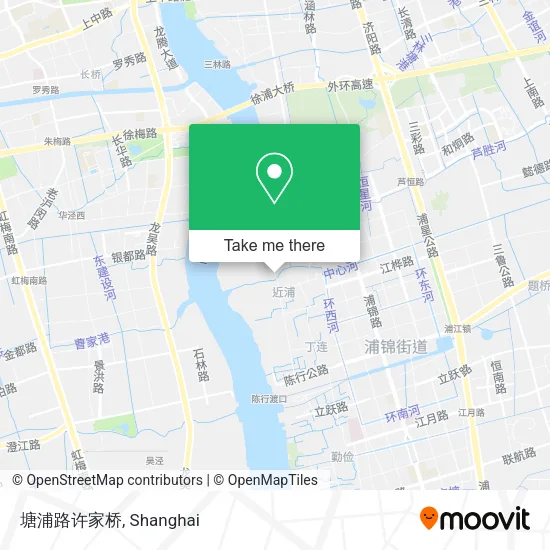 塘浦路许家桥 map