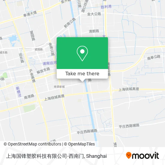 上海国锋塑胶科技有限公司-西南门 map