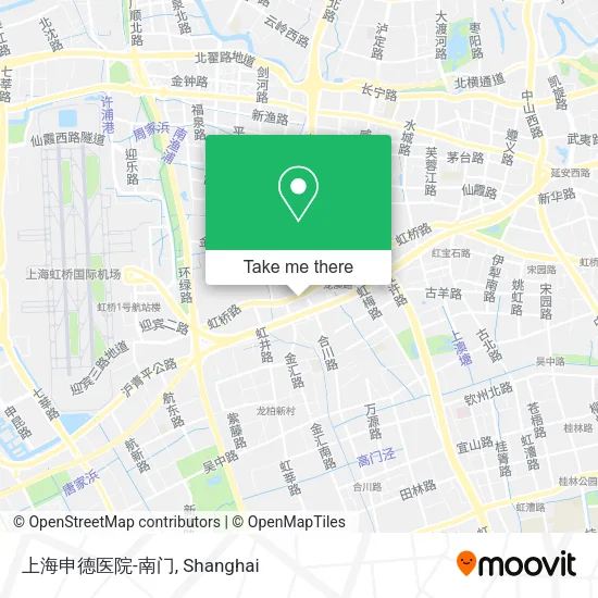 上海申德医院-南门 map
