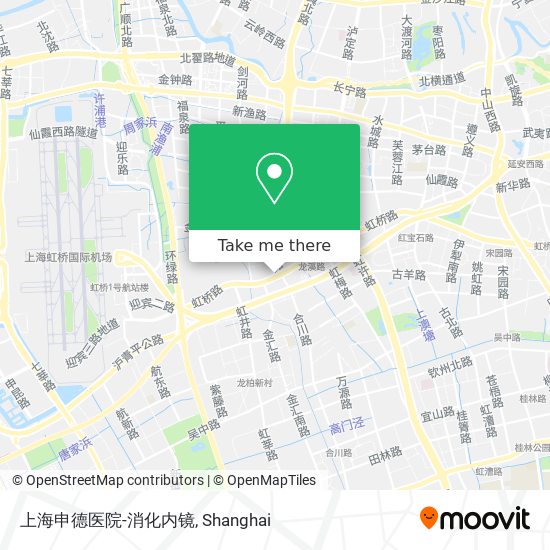 上海申德医院-消化内镜 map
