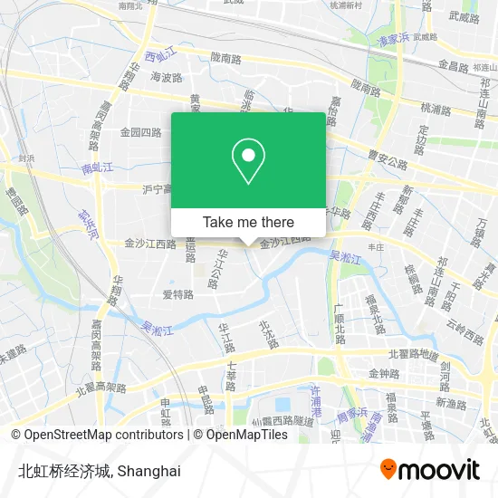 北虹桥经济城 map