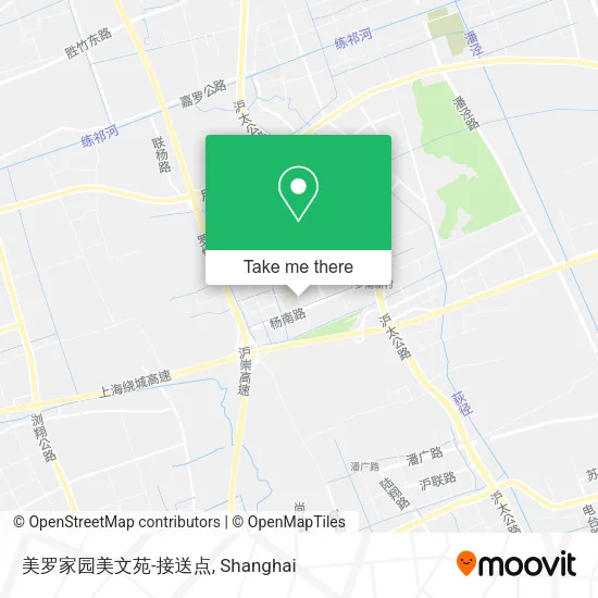美罗家园美文苑-接送点 map
