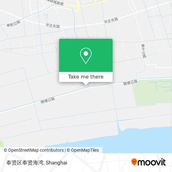 奉贤区奉贤海湾 map