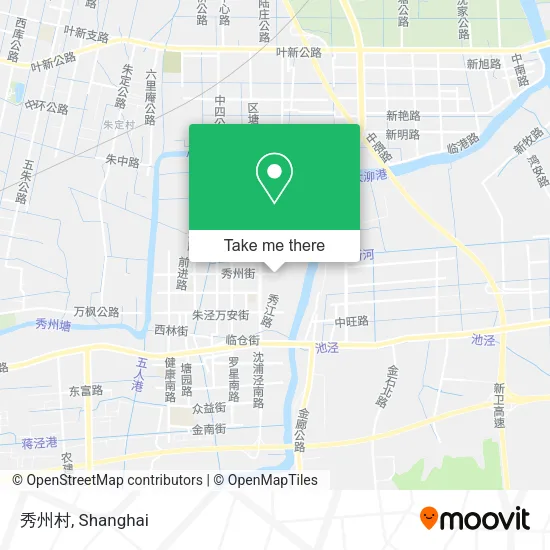 秀州村 map