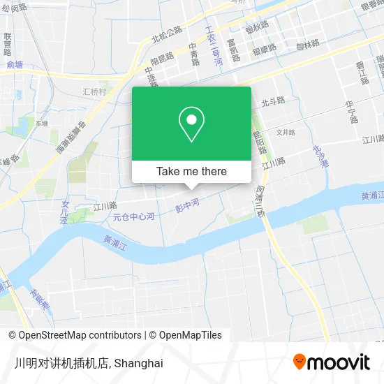 川明对讲机插机店 map
