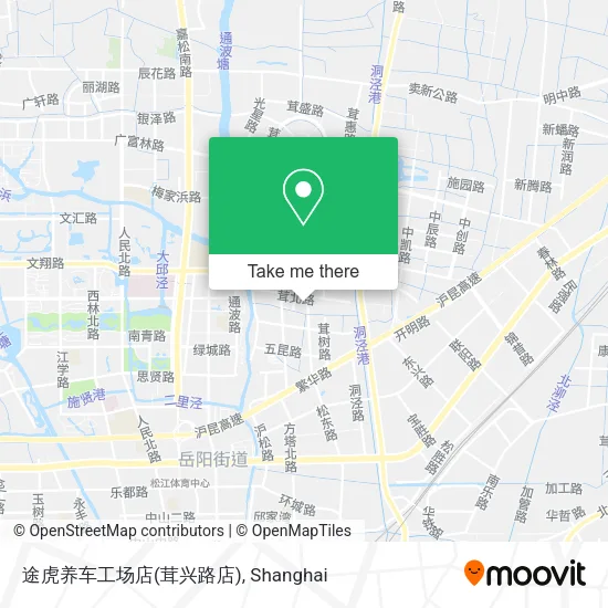 途虎养车工场店(茸兴路店) map