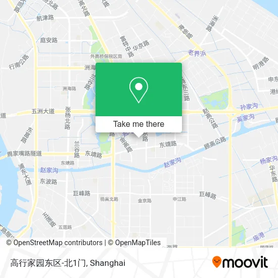 高行家园东区-北1门 map