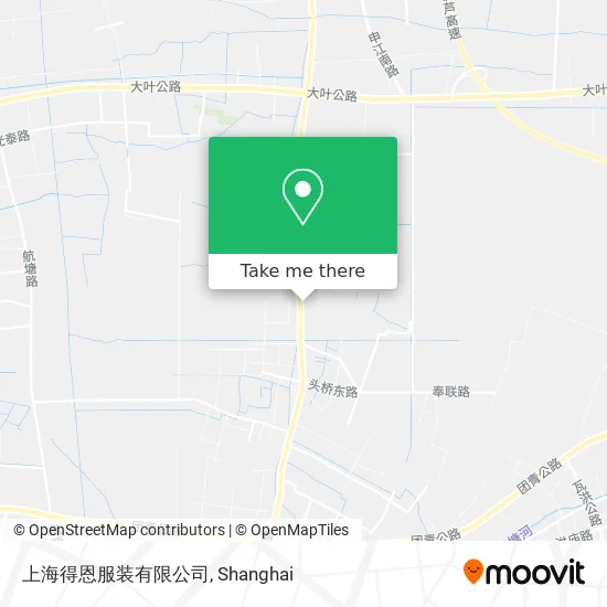 上海得恩服装有限公司 map