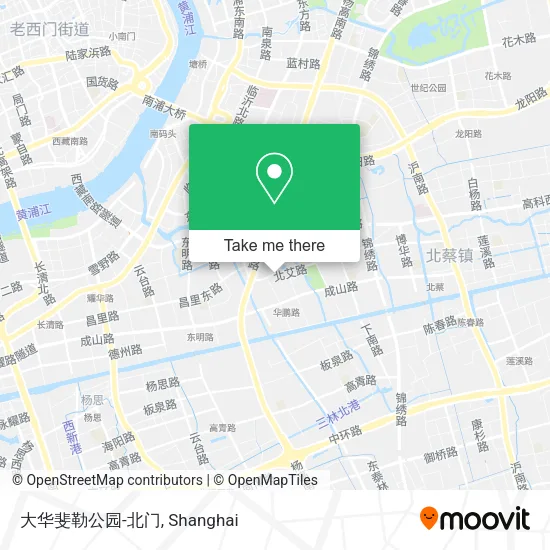大华斐勒公园-北门 map