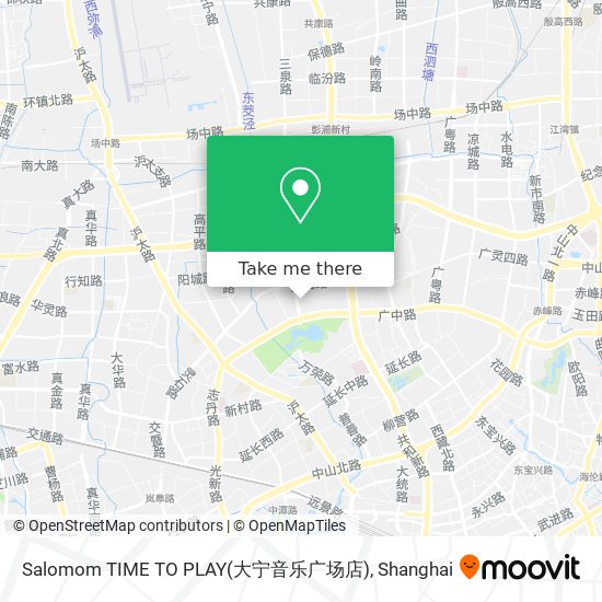 Salomom TIME TO PLAY(大宁音乐广场店) map