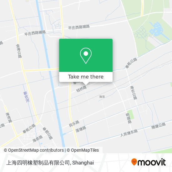 上海四明橡塑制品有限公司 map