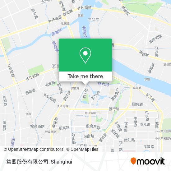 益盟股份有限公司 map