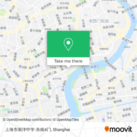 上海市南洋中学-东南4门 map