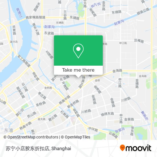苏宁小店胶东折扣店 map