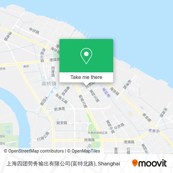 上海四团劳务输出有限公司(富特北路) map