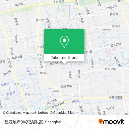 星源地产(年家浜路店) map