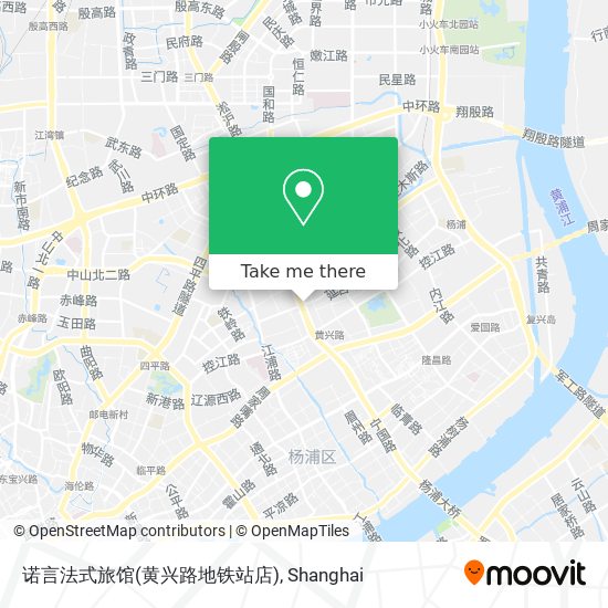 诺言法式旅馆(黄兴路地铁站店) map